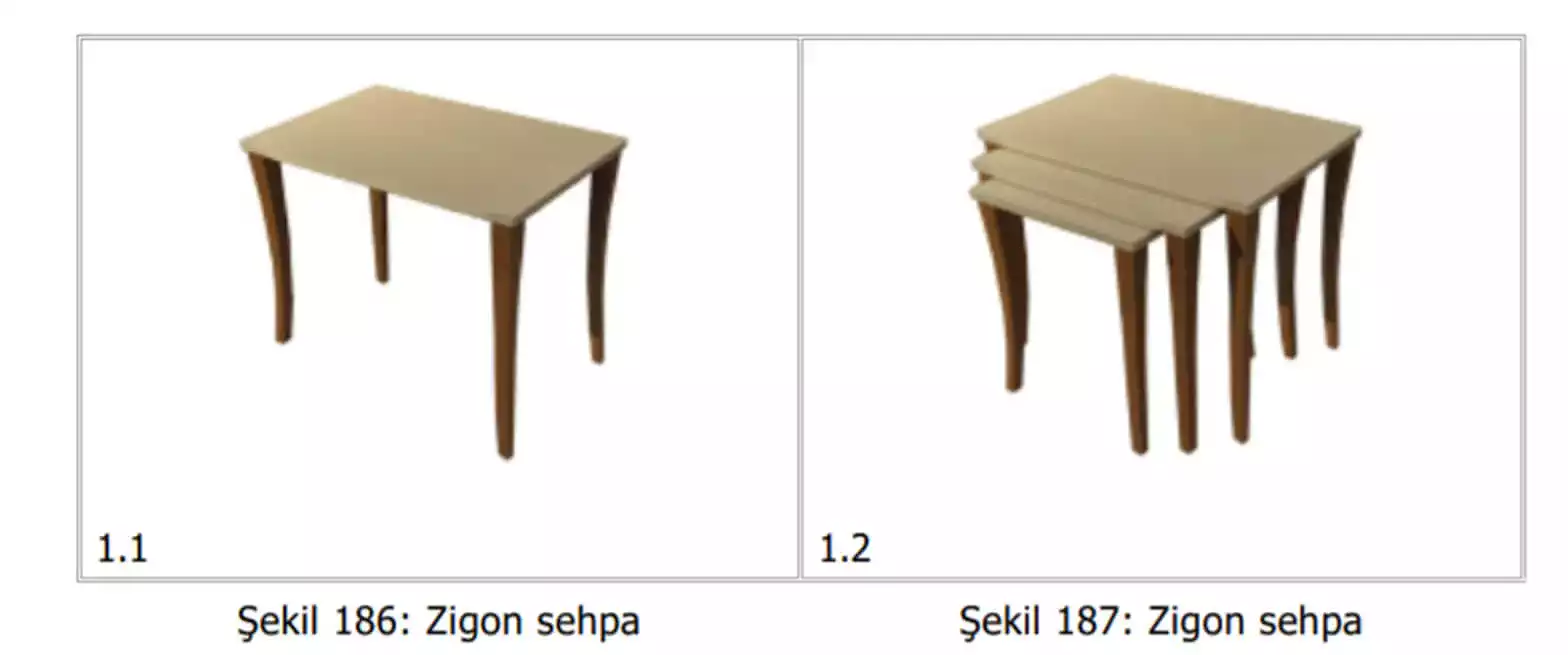 mobilya tasarım başvuru örnekleri-Kütahya Patent